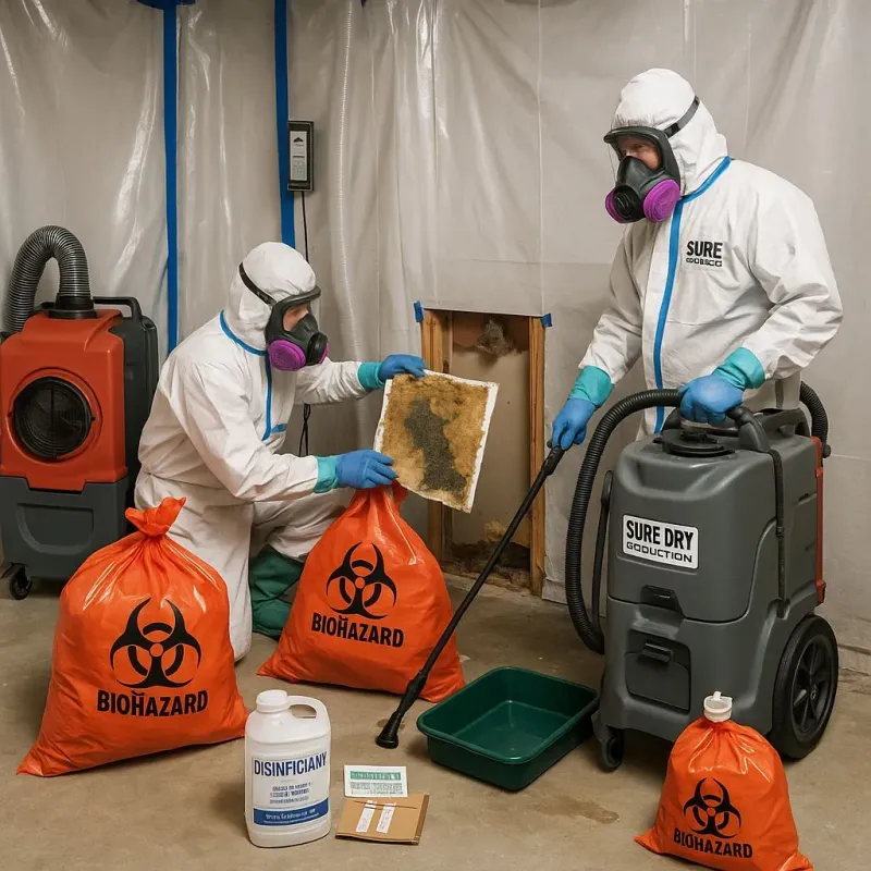 Contaminated Water Handling Protocols process in Stephenson County, IL